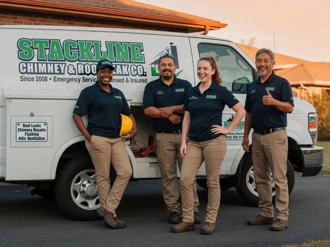 Chimney flashing repair company in Browns Valley, CA